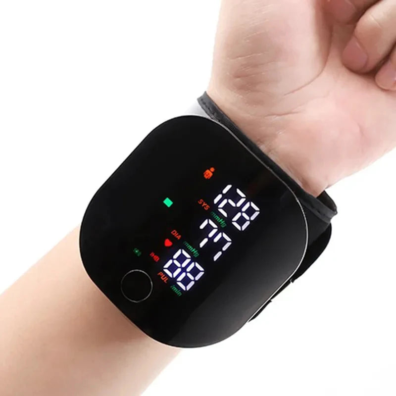 Rechargeable Digital Wrist Blood Pressure Monitor