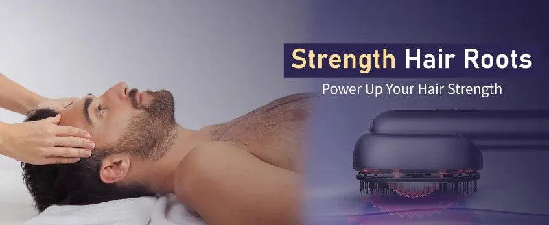 Vibration Mist Scalp Massager Comb