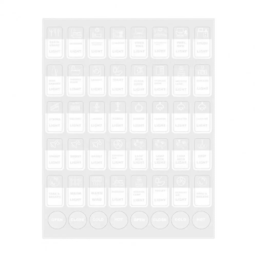 Self-Adhesive Switch Stickers