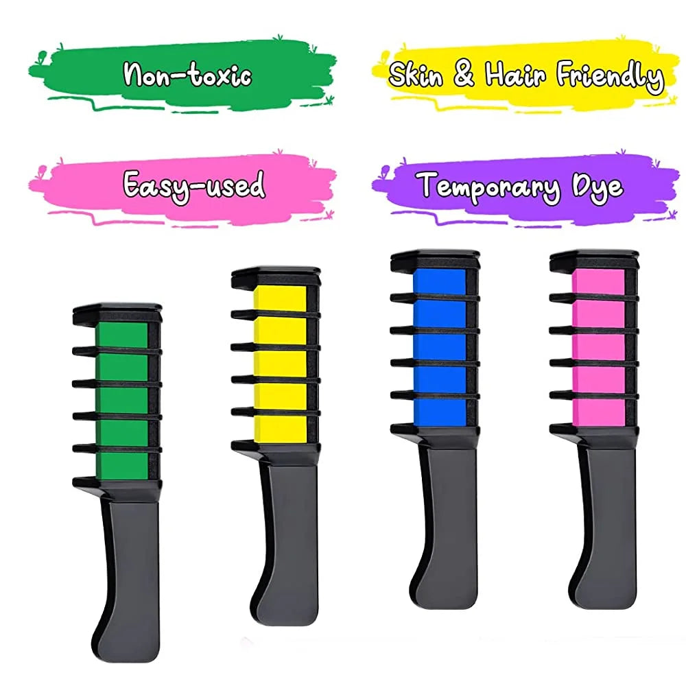 Instant Hairs Color Comb - 10Pcs