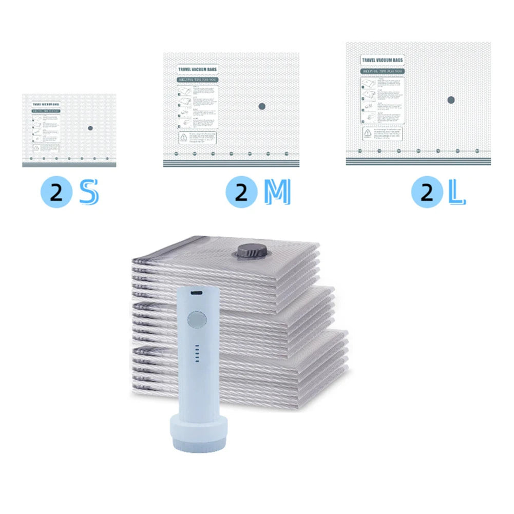 Multi-Storage Portable Vacuum Compression Bags