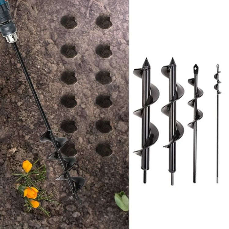 Garden Spiral Drill Head