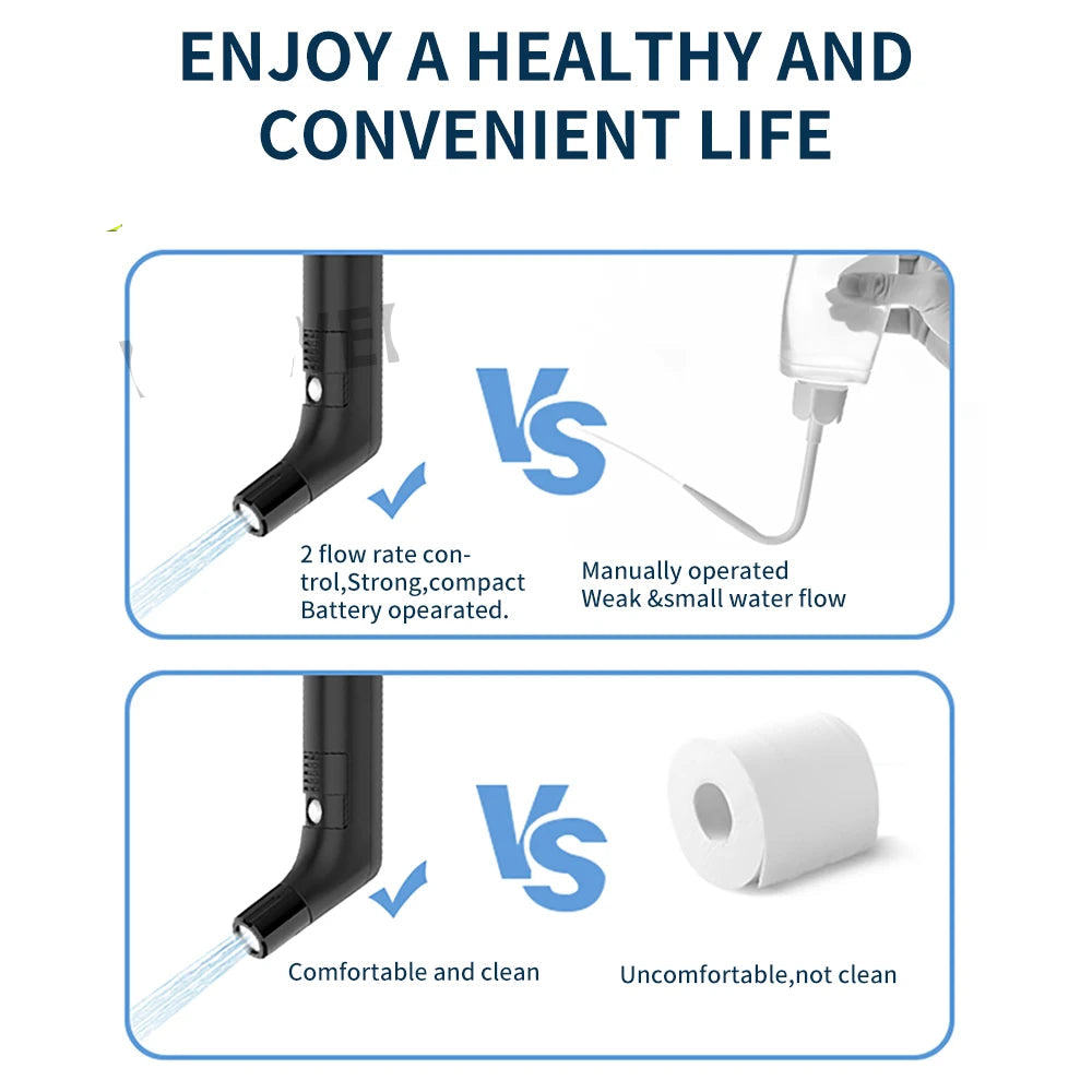Rechargeable Travel Bidet Shower