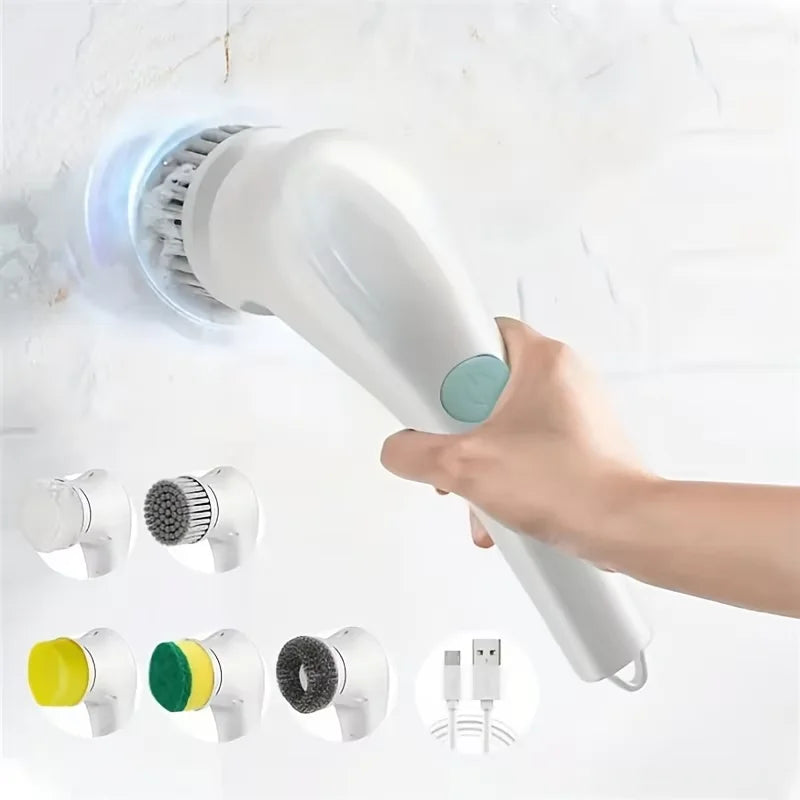 Multi-functional Wireless Electric Scrubber