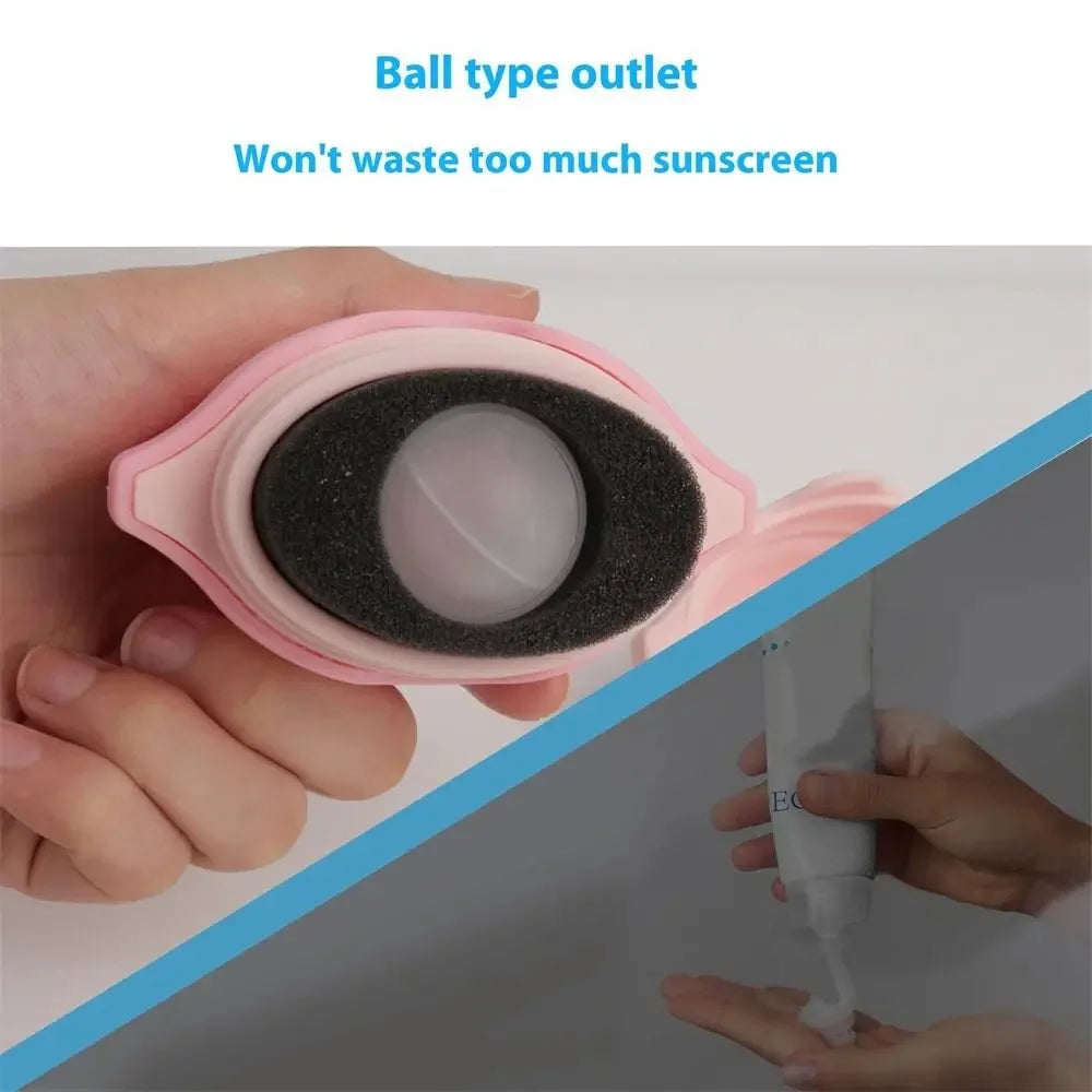 Refillable Silicone Sunscreen Roller