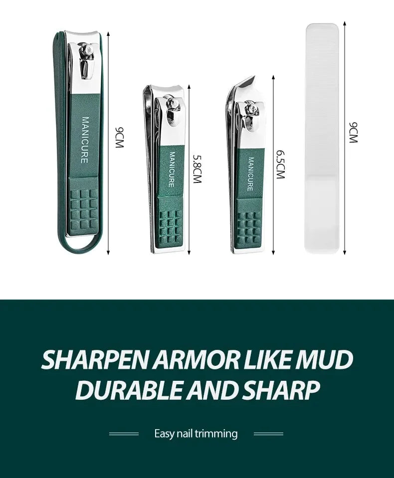 Automatic Storage Manicure Set