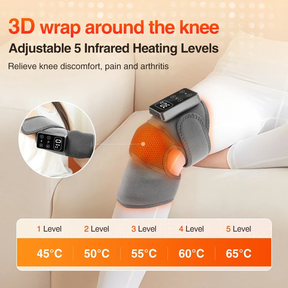 3-in-1 Wireless Heating and Vibration Massager