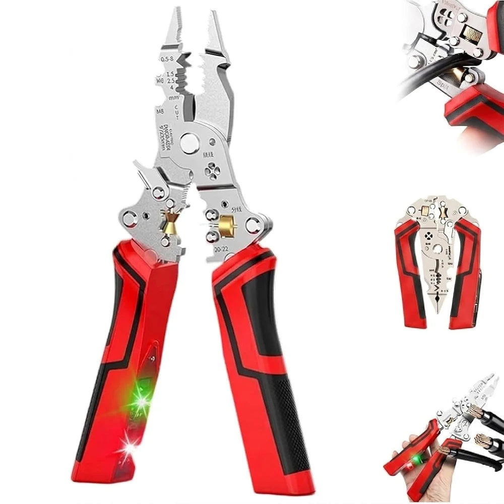 14-in-1 Foldable Multifunction Electrician Pliers