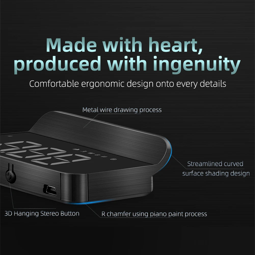 Car Windshield HUD Speedometer Projector