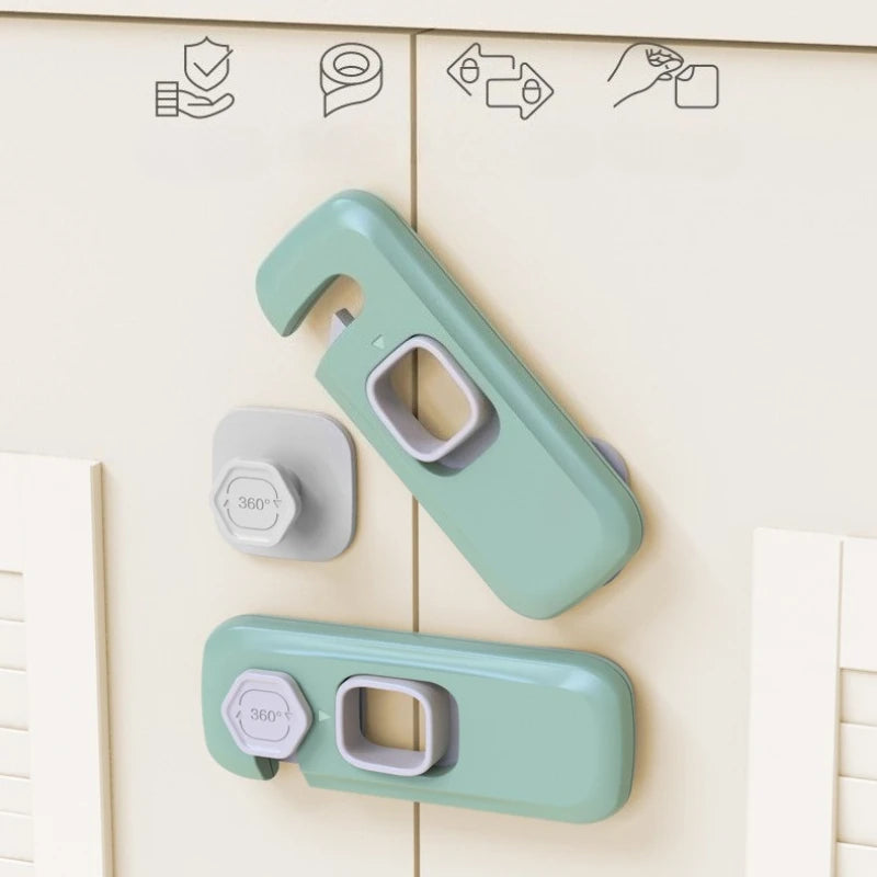 Refrigerator Door Safety Locker