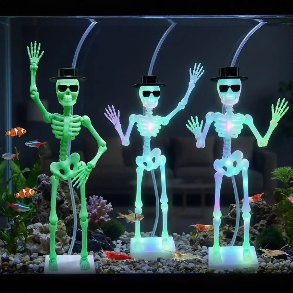 Dynamic Dancing Skeleton Aquarium Bubbler