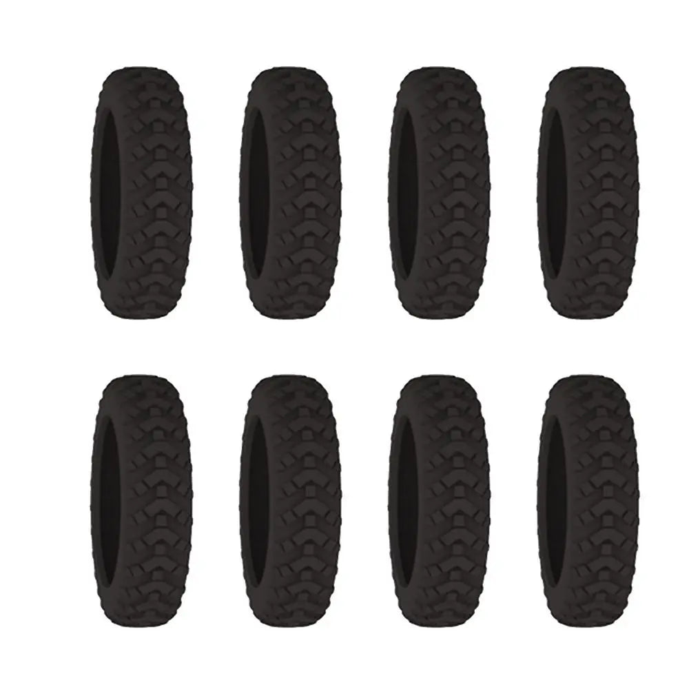 Trolley Suitcase Wheels Protection Cover 8PCS