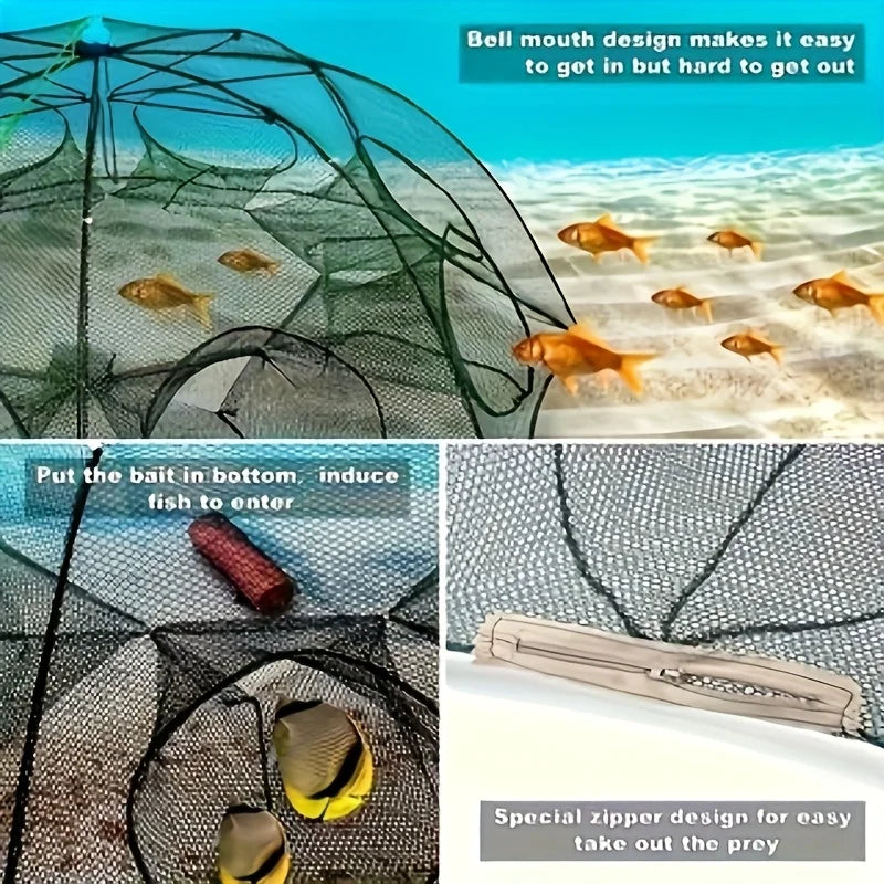 Automatic Fishing Trap Net