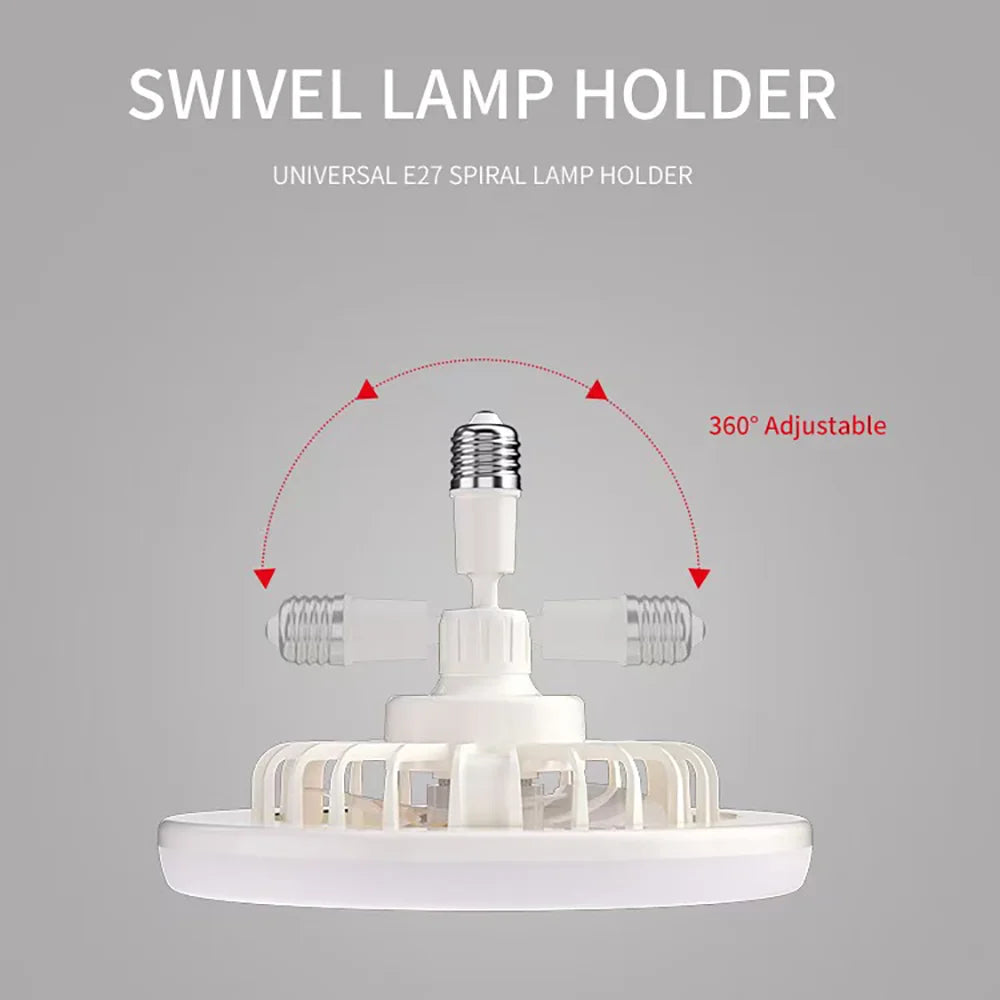 RC Ceiling Fan with LED Lamp