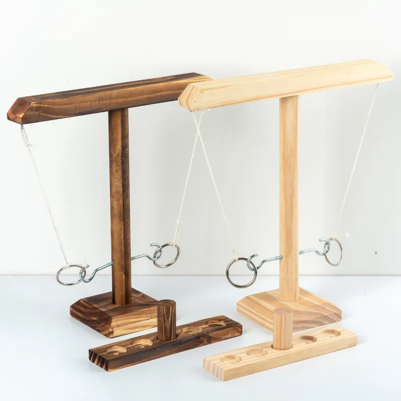 Wooden Ring Toss Game