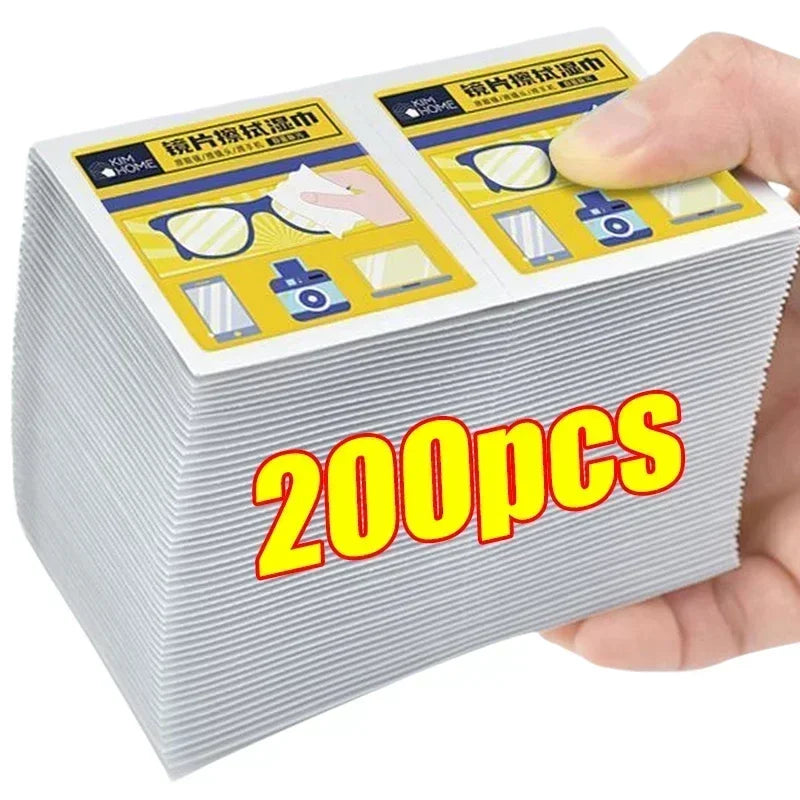 Disposable Anti-fog Glass Wipes