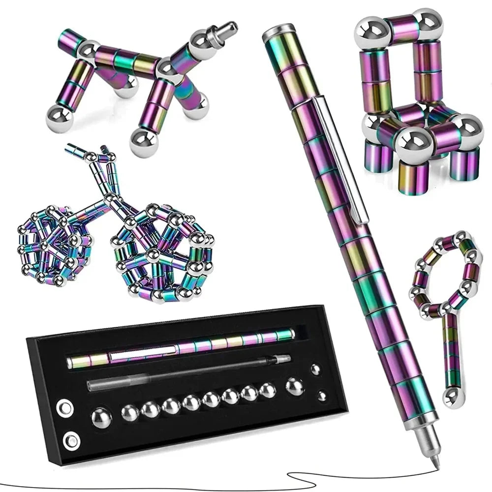 Magnetic Puzzle Fidget Writing Pen