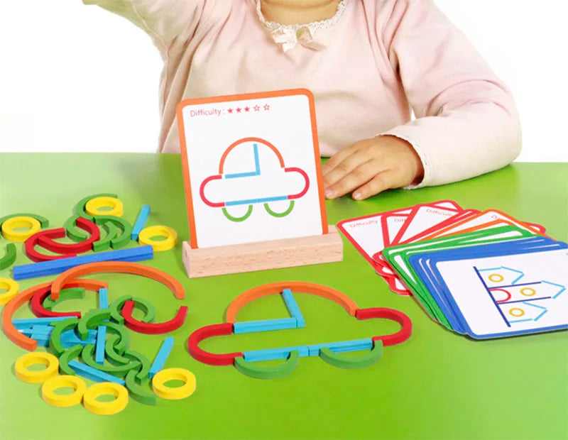 Montessori Wooden Creative Puzzle Toy