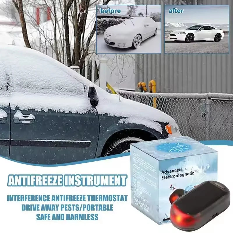 Windshield Snow Clearing Device