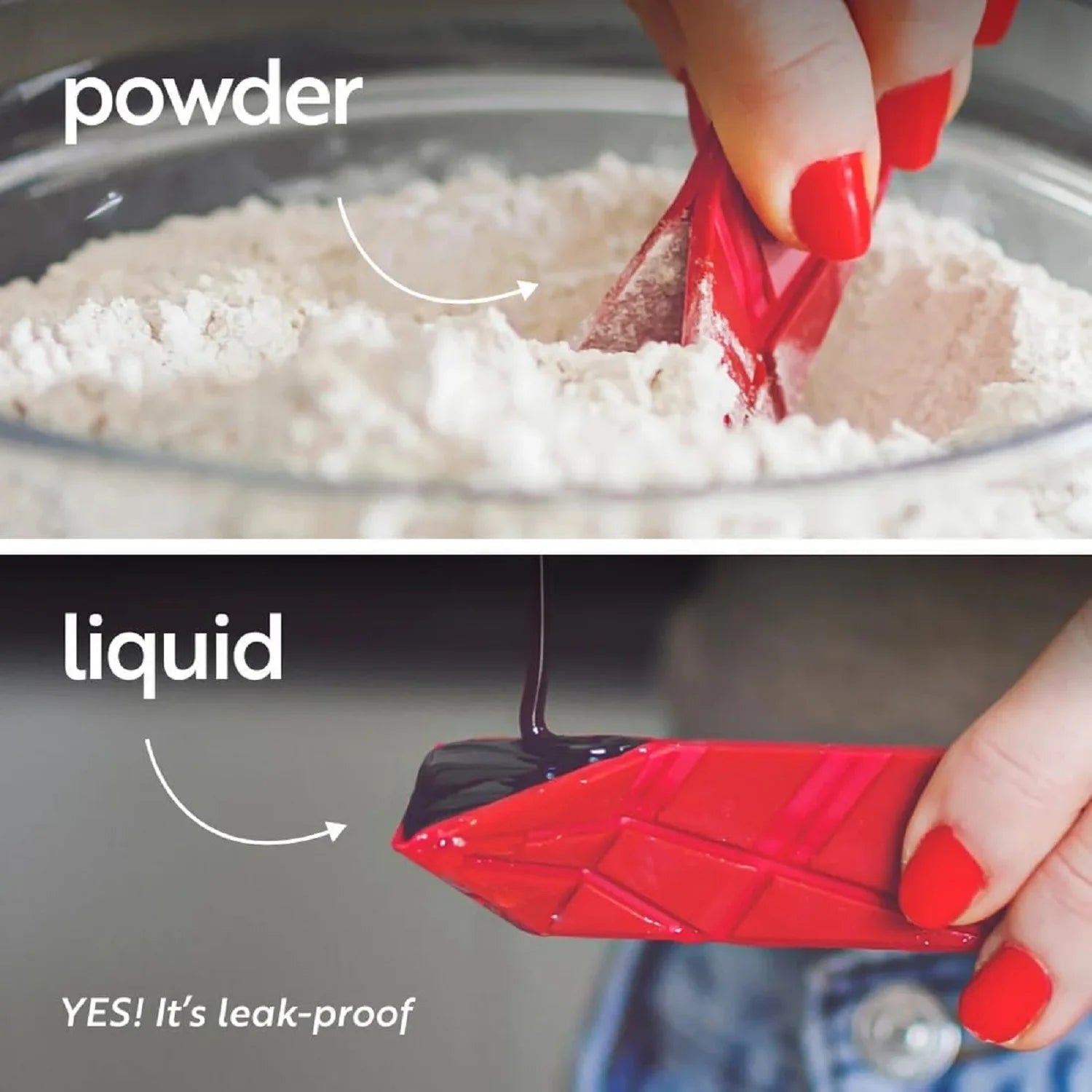 Multi-purpose Foldable Measuring Spoons- 2 PCS