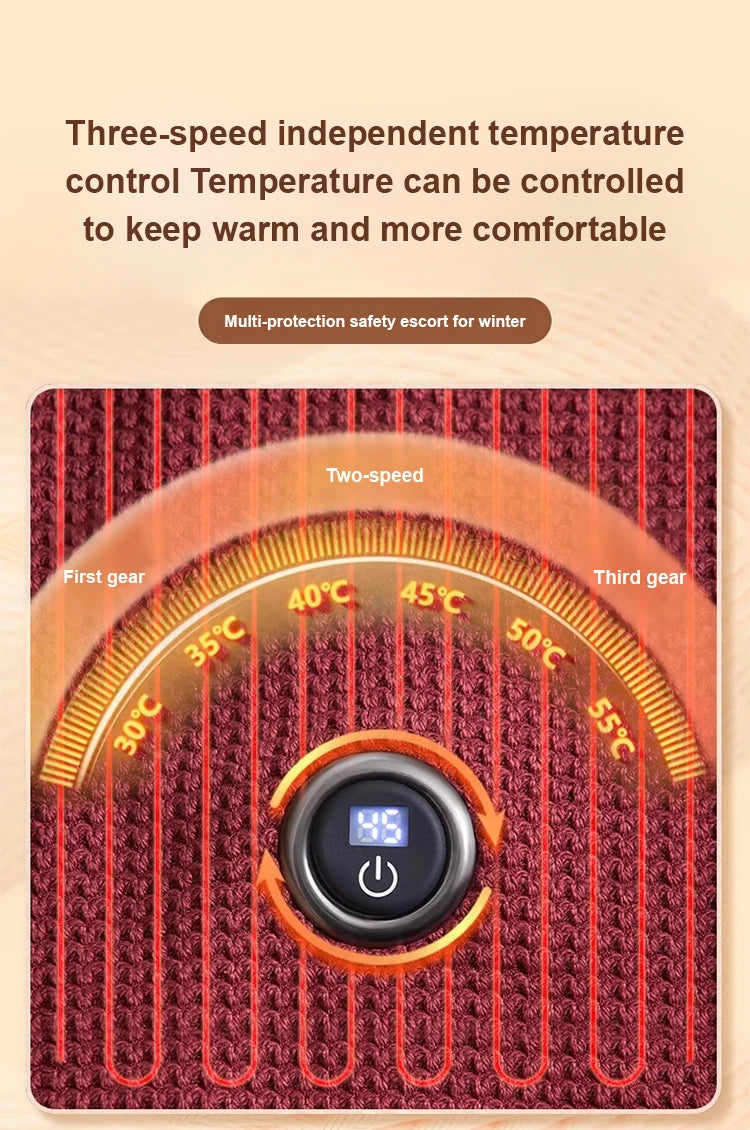 Wearable USB Electric Heated Blanket