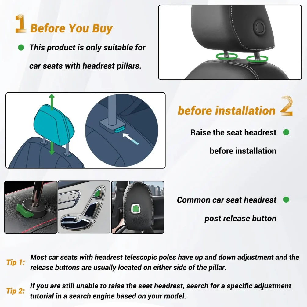 Car Seat Neck Support