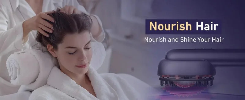 Vibration Mist Scalp Massager Comb