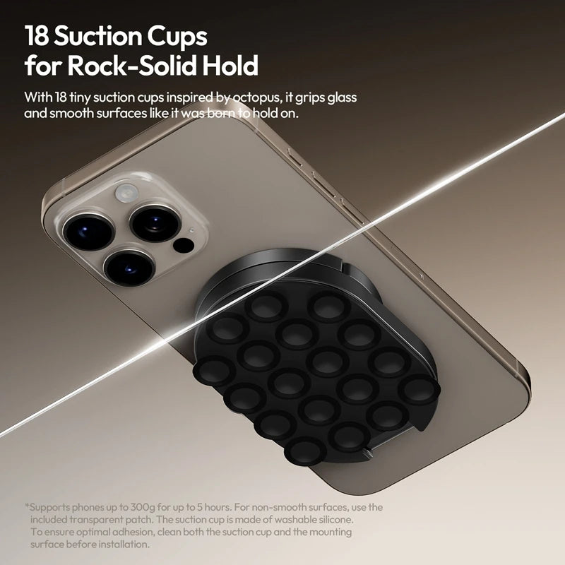 Multi-Suction Magnetic Phone Stand
