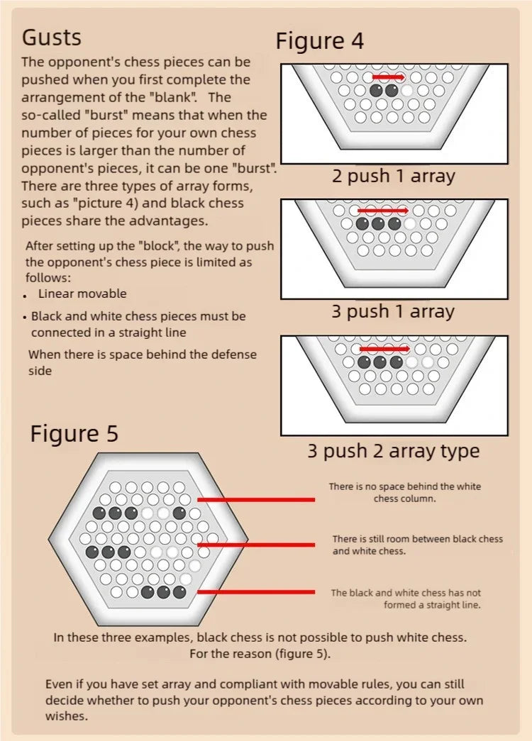 Classic Marble Strategy Board Game