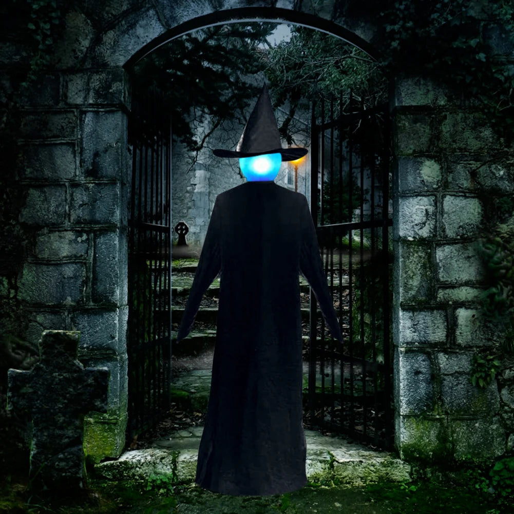 Light-Up Screaming Witches Stakes