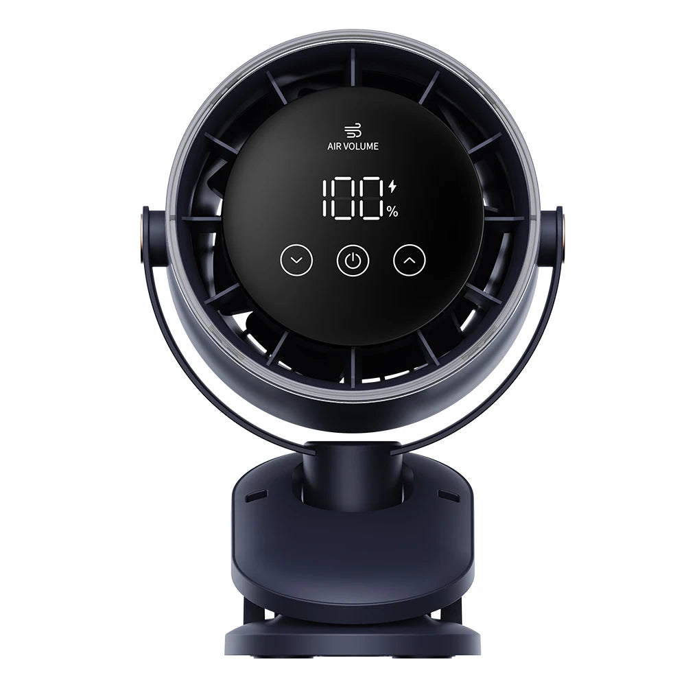 Rechargeable Clip-On Turbo Fan