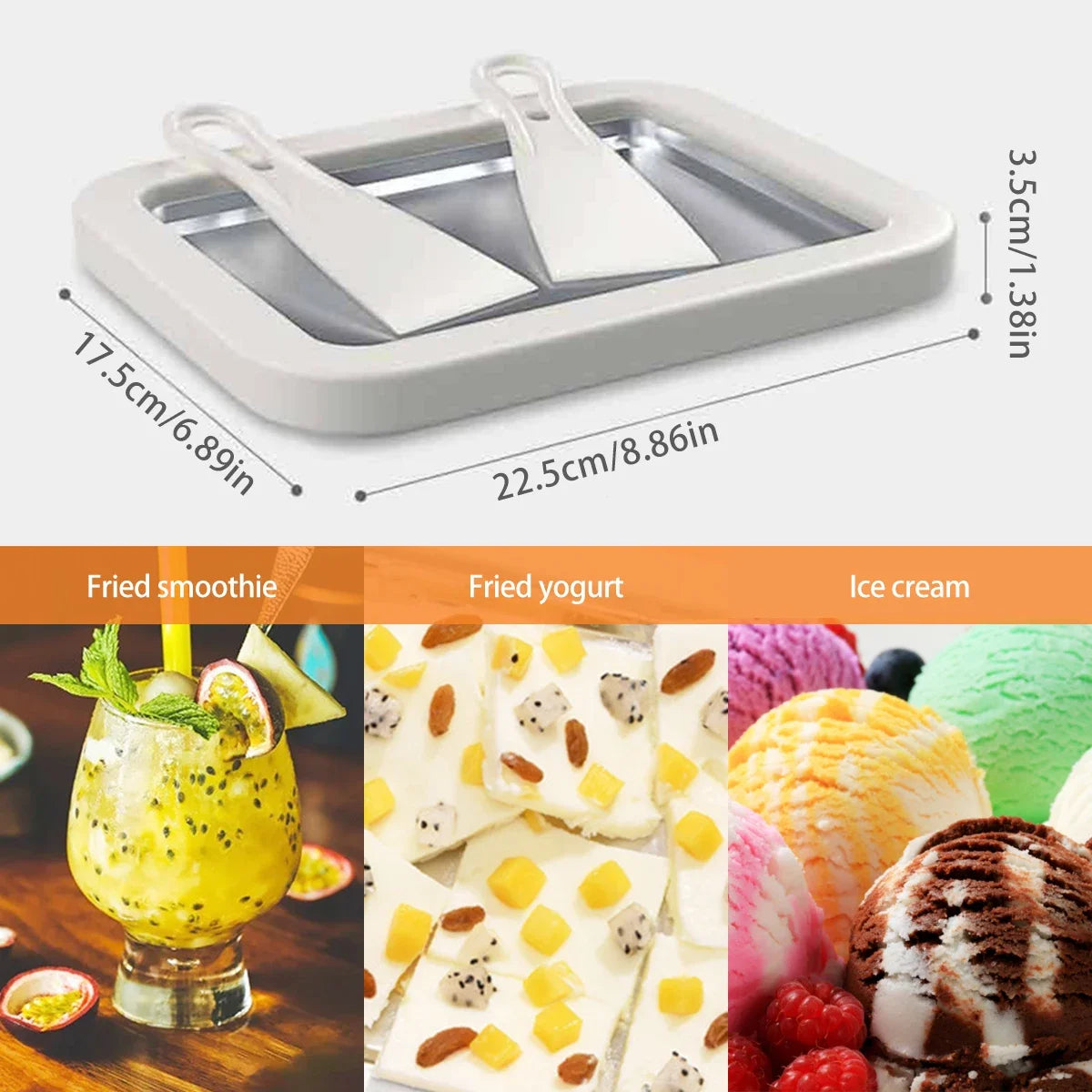 Instant Roll Ice Cream Maker