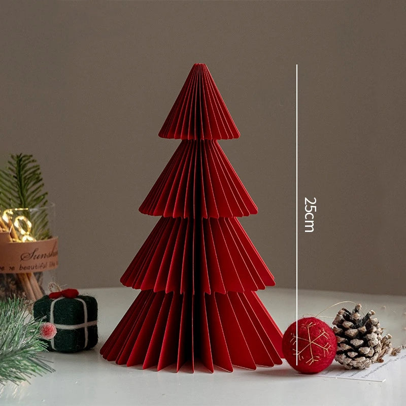 Foldable Paper Honeycomb Christmas Tree