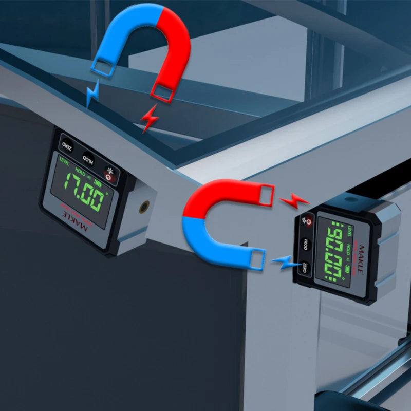 Magnetic Digital Laser Angle Ruler