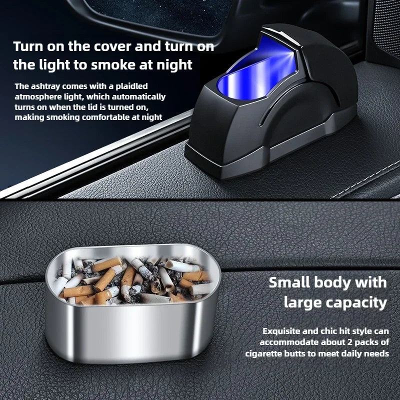 Windproof Car Door Ashtray