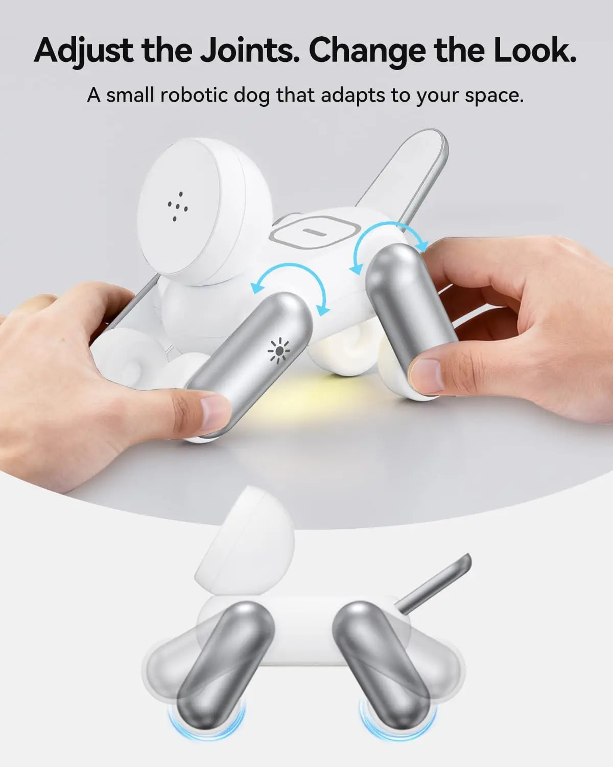 Robot Dog 3-in-1 Wireless Charging Station