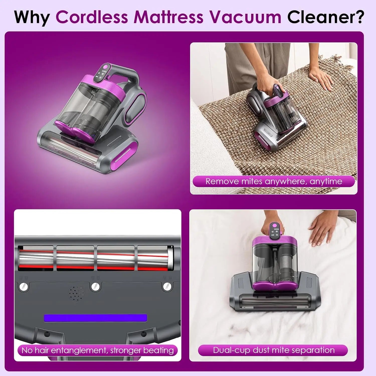 Ultrasonic Cordless Vacuum Cleaner