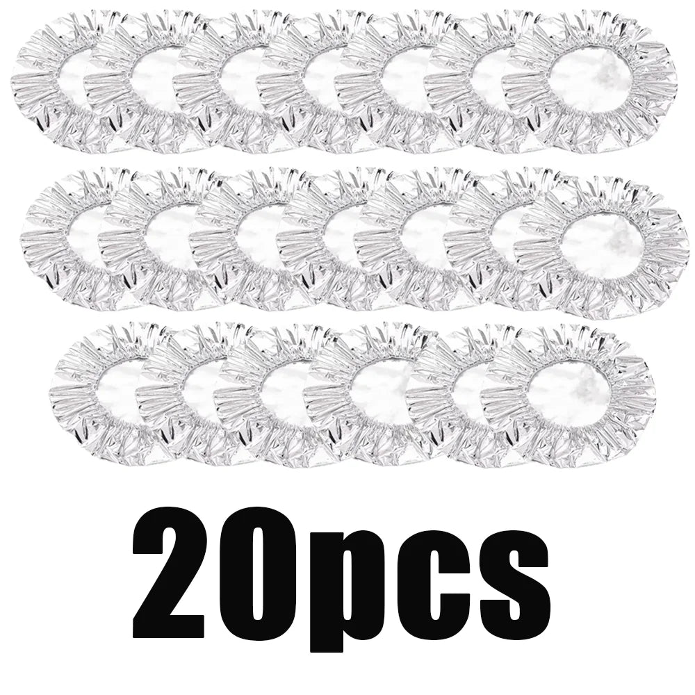 Reusable Elastic Aluminum Foil Food Covers