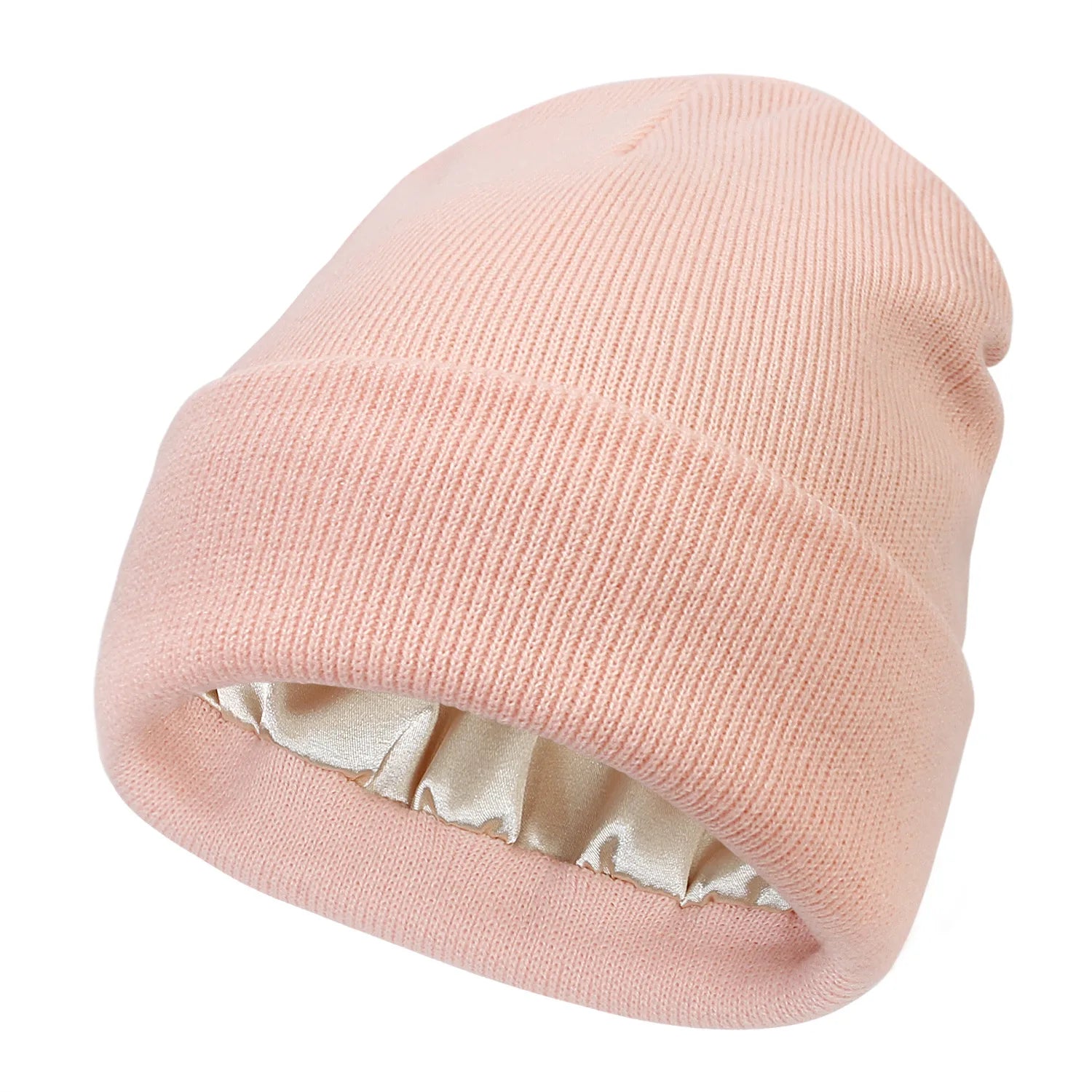 Winter Hat For Women Silk Satin Lined
