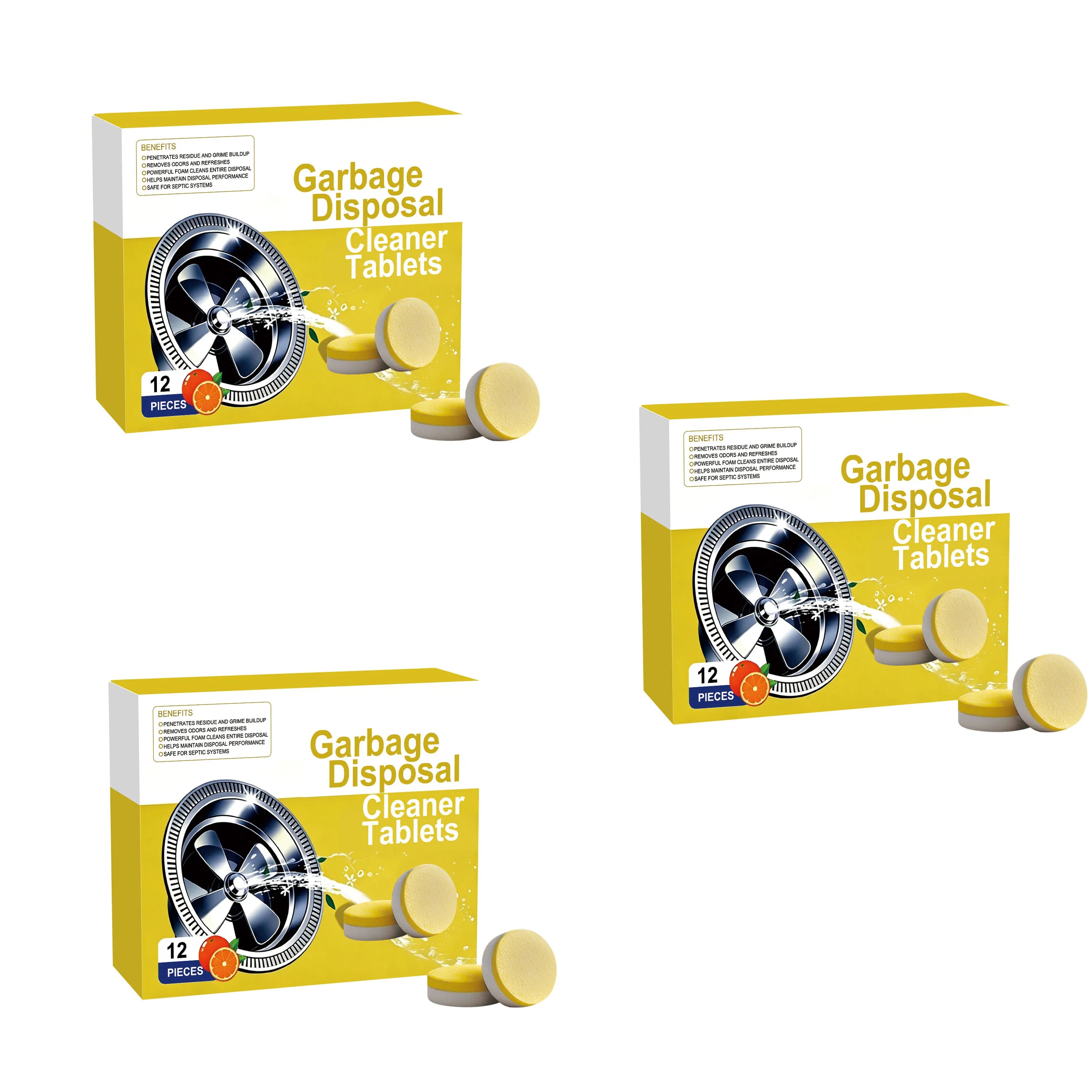 Garbage Disposal Drain Cleaner Tablets