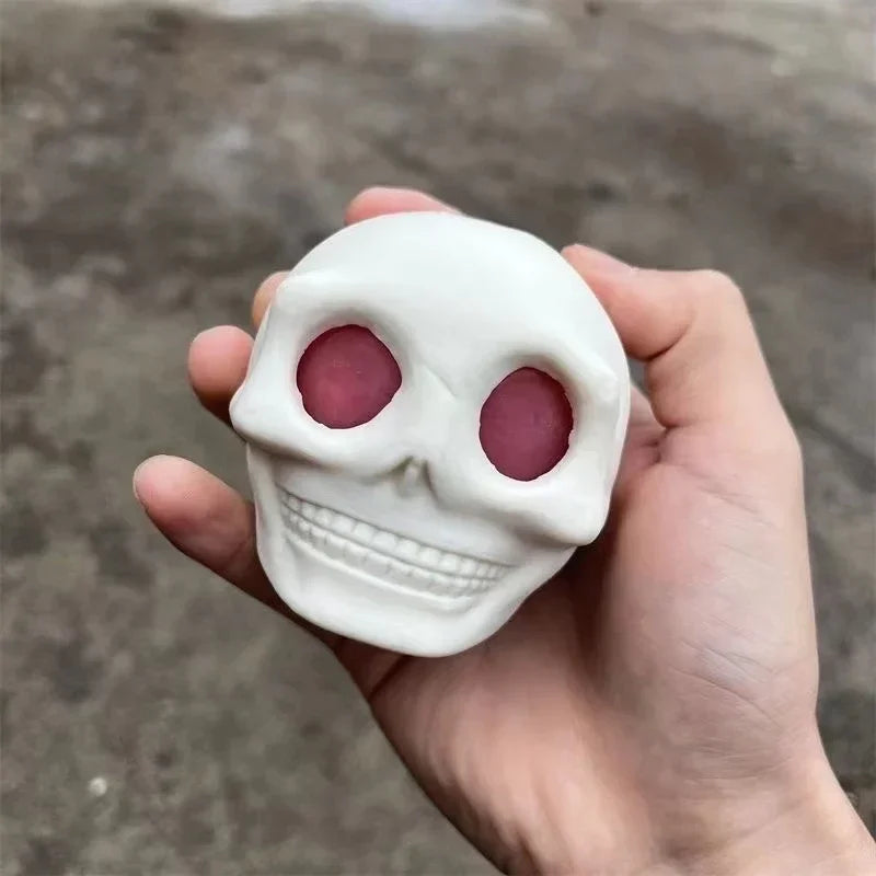 Skull Head Squeeze Fidget Toy