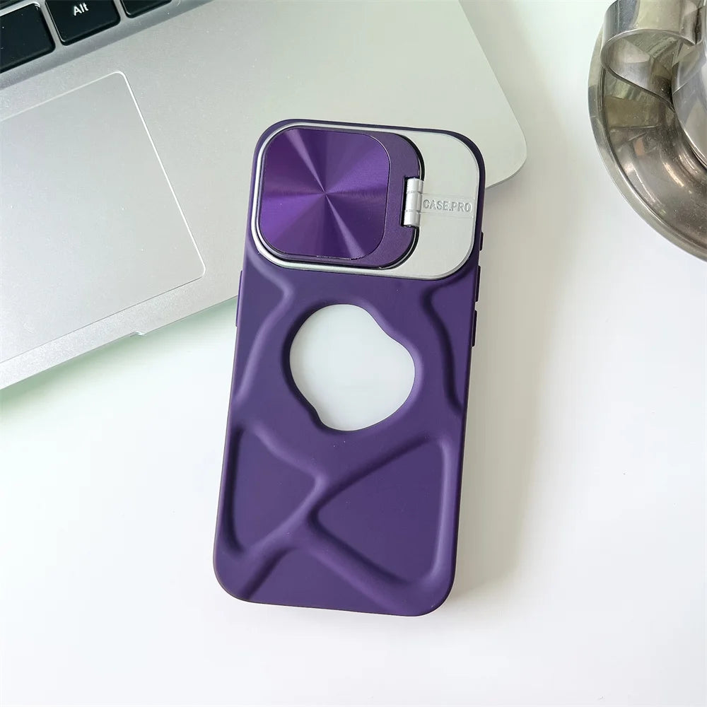 Magsafe Silicone Lens Flip IPhone Case