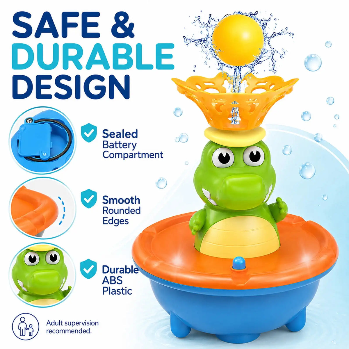 Crocodile Splash Bath Toy