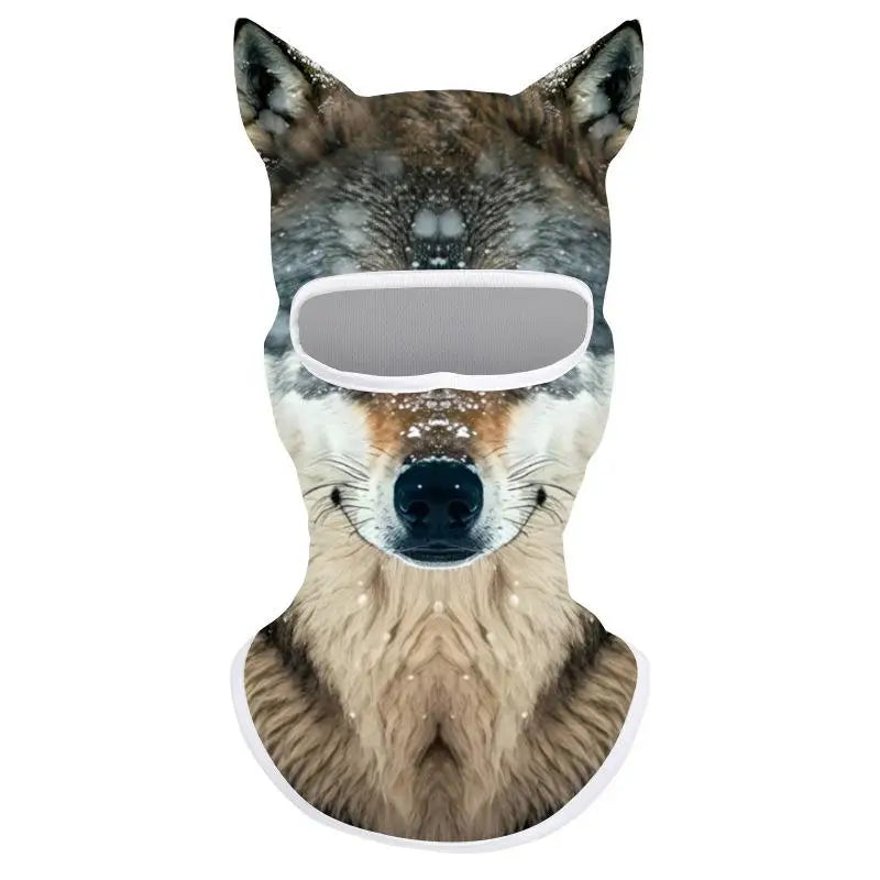 Funny Animal Hooded Face Mask