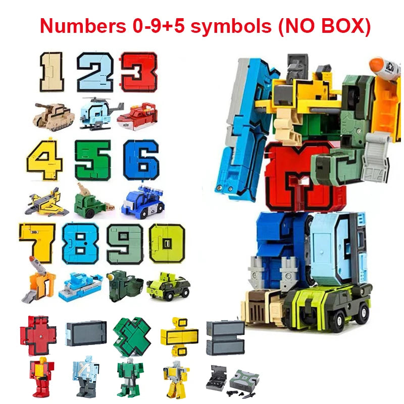 Educational Transforming Robot Car Toy