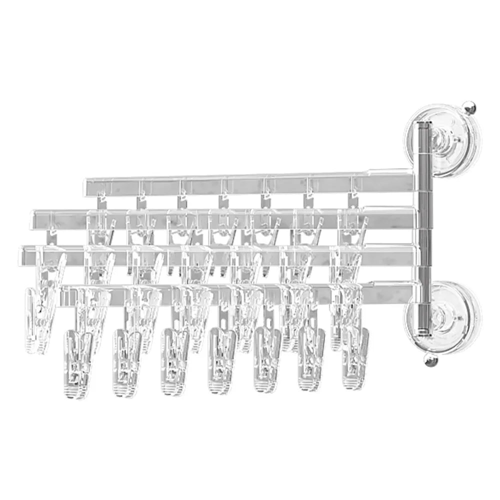 180 ° Rotation Drying Suction Cup For Clothes