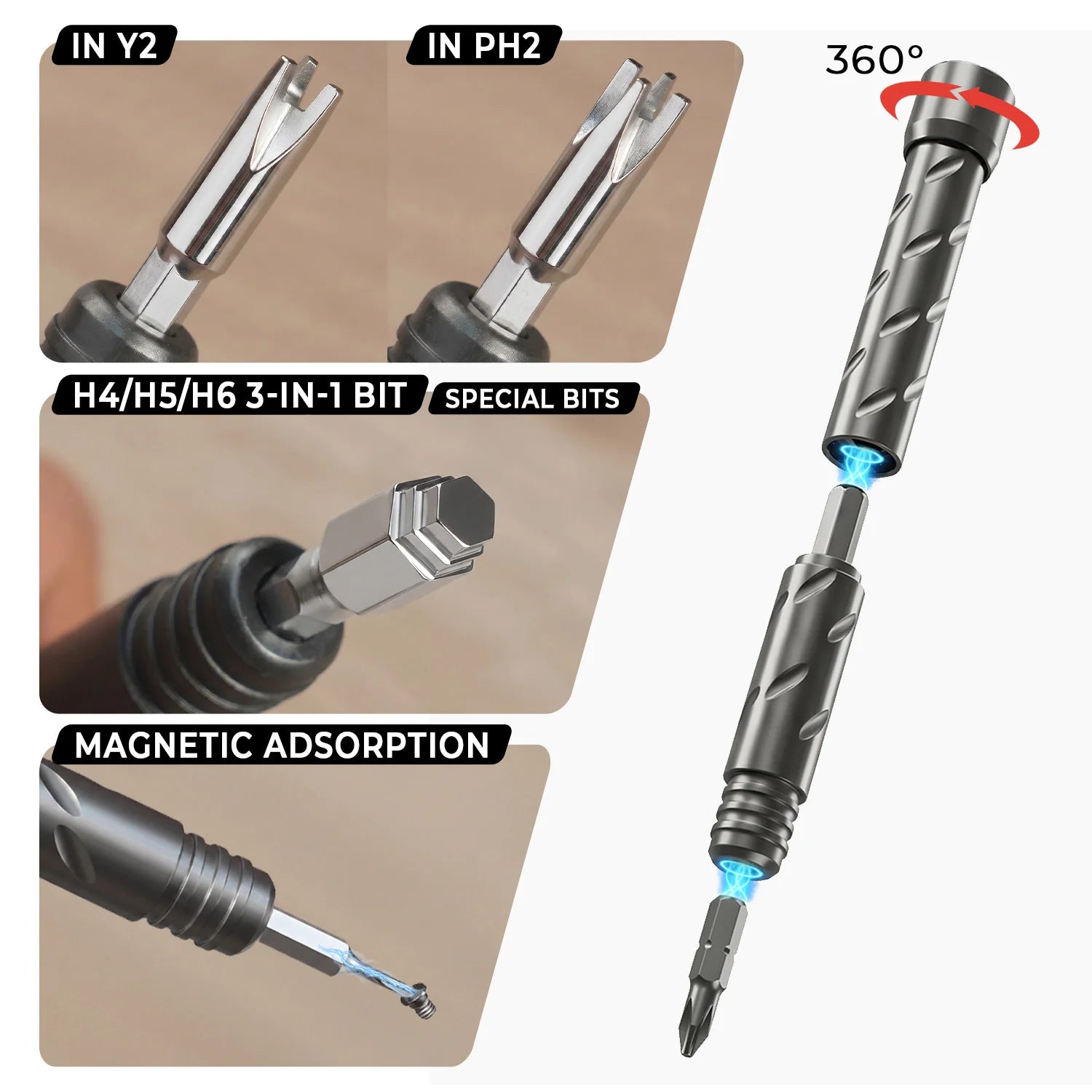 55 In 1 Magnetic Screwdriver Set