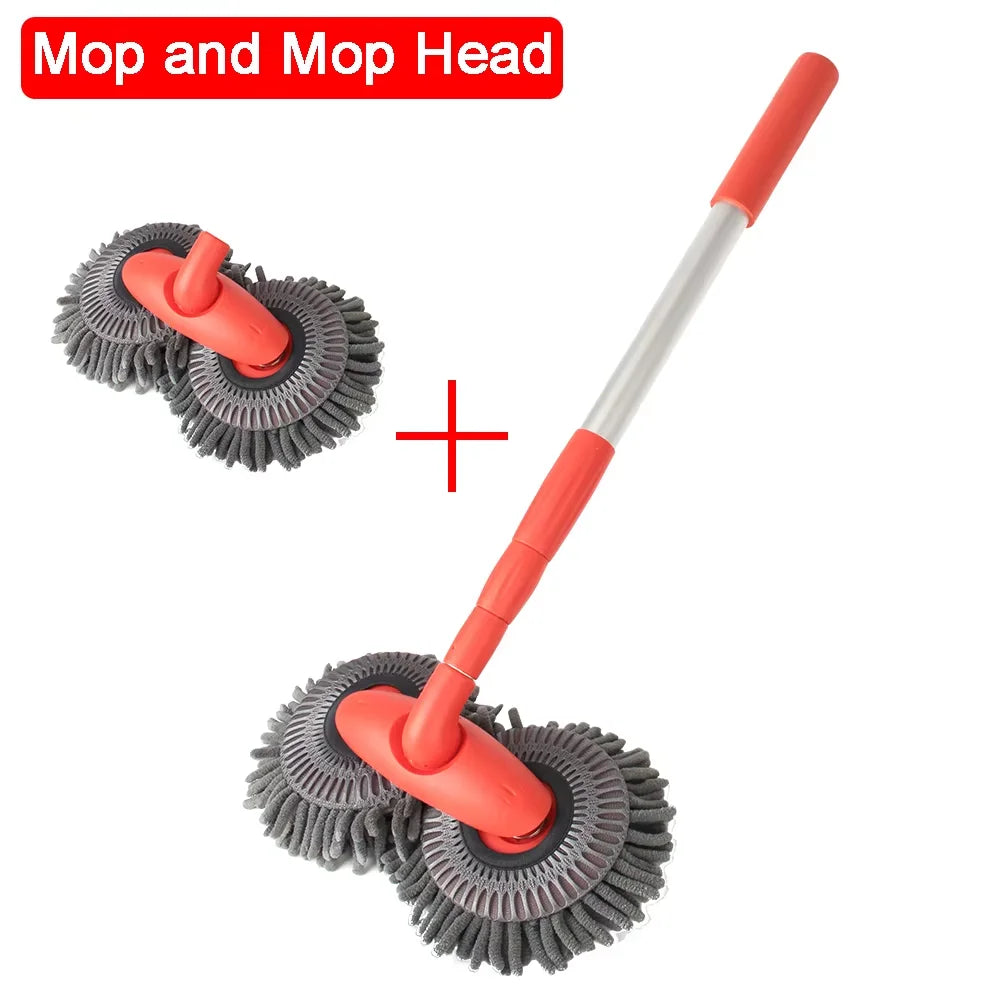 Retractable Rotary Car Wash Mop