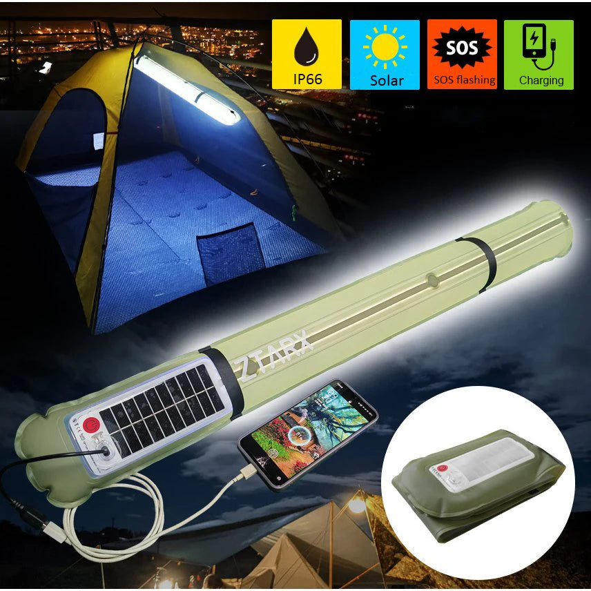 Inflatable Solar LED Camping Light