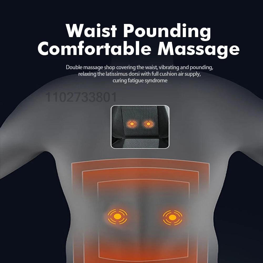 2 in 1 Car Chill & Massage seat cover